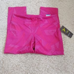 Old Navy Active Girls Capri Leggings Pink XL 14